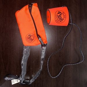 PINK Victoria’s secrete coral Fanny pack